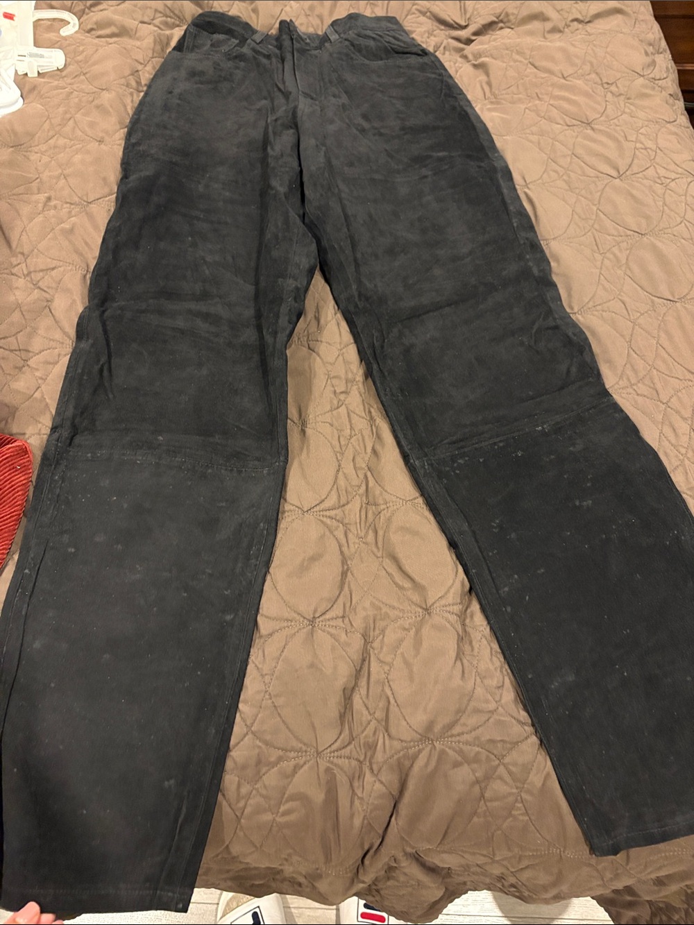 Black Women's Corduroy Pants